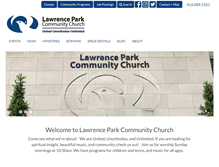 Tablet Screenshot of lawrenceparkchurch.ca